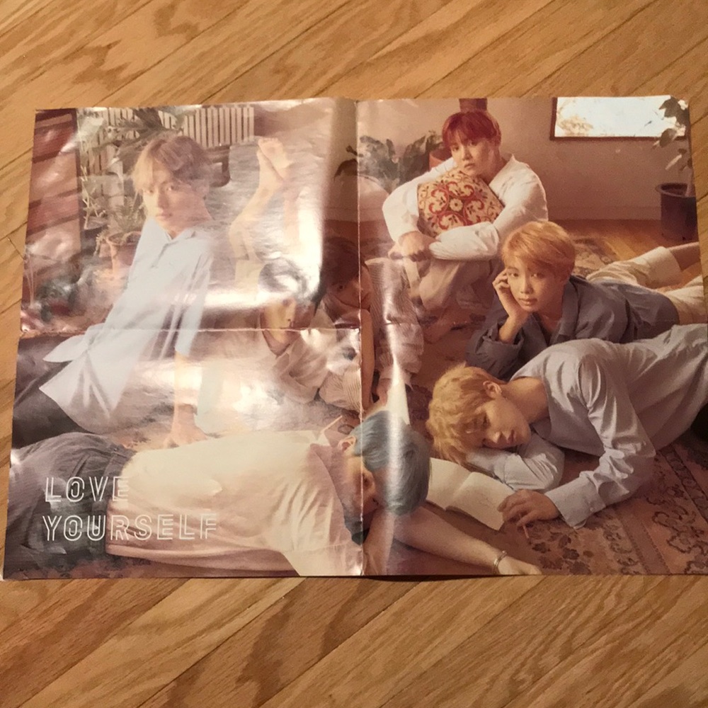 BTS LOVE URSELF POSTER